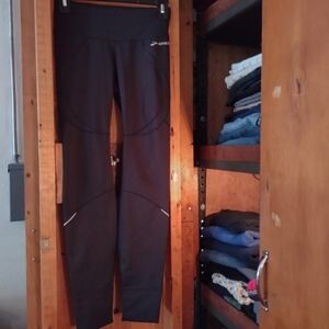 Brooks Reflector Running Pant Ankle compression low waisted fitted like new